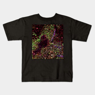 Black Panther Art - Glowing Edges 278 Kids T-Shirt